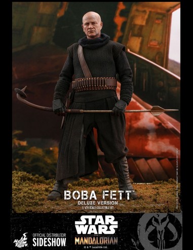 HOT TOYS DELUXE - Star Wars: The Mandalorian Boba Fett 1:6 Scale Figure