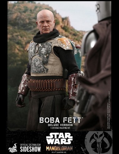 HOT TOYS DELUXE - Star Wars: The Mandalorian Boba Fett 1:6 Scale Figure