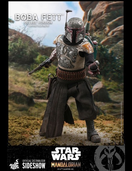 HOT TOYS DELUXE - Star Wars: The Mandalorian Boba Fett 1:6 Scale Figure