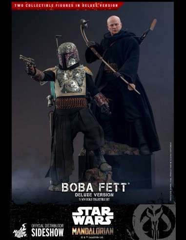 HOT TOYS DELUXE - Star Wars: The Mandalorian Boba Fett 1:6 Scale Figure