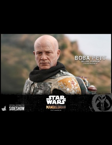 HOT TOYS DELUXE - Star Wars: The Mandalorian Boba Fett 1:6 Scale Figure