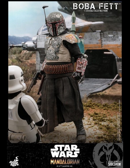 HOT TOYS - Star Wars: The Mandalorian - Boba Fett 1:6 Scale Figure