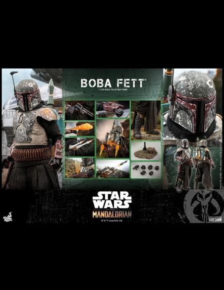HOT TOYS - Star Wars: The Mandalorian - Boba Fett 1:6 Scale Figure