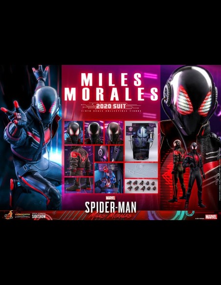 HOT TOYS - Marvel: Spider-Man Miles Morales Game - Miles Morales 2020 Suit 1:6 Scale Figure