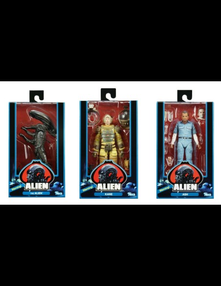 NECA - Alien: 40th Anniversary Serie 3 - Set di 3 Action Figure 