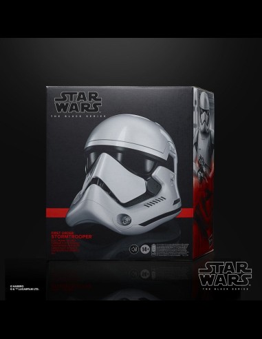 HASBRO - Star Wars Episode VIII Black Series Electronic Helmet First Order Stormtrooper