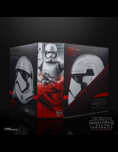 HASBRO - Star Wars Episode VIII Black Series Electronic Helmet First Order Stormtrooper