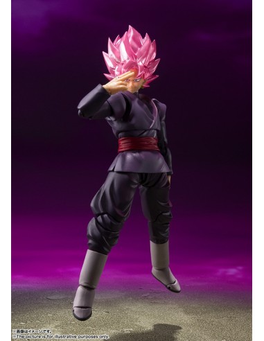 BANDAI - Dragonball Goku Black Supersaiyan Rosè SH Figuarts