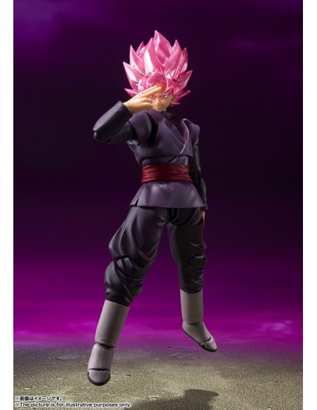 BANDAI - Dragonball Goku Black Supersaiyan Rosè SH Figuarts