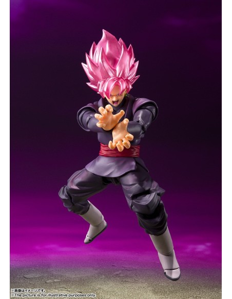 BANDAI - Dragonball Goku Black Supersaiyan Rosè SH Figuarts