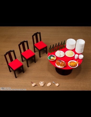 BANDAI - Dragon Ball Z S.H. Figuarts Accessories Son Goku's Harahachibunme Set 20 cm