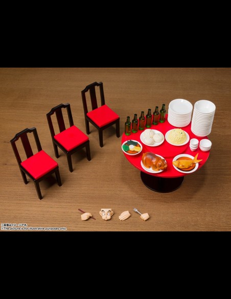 BANDAI - Dragon Ball Z S.H. Figuarts Accessories Son Goku's Harahachibunme Set 20 cm