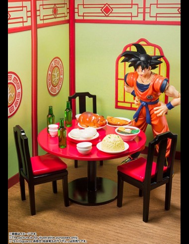 BANDAI - Dragon Ball Z S.H. Figuarts Accessories Son Goku's Harahachibunme Set 20 cm