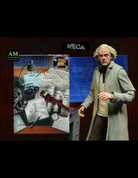 NECA - Back to the Future Doc Brown Ultimate A.Figure