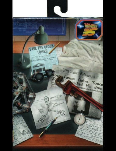 NECA - Back to the Future Doc Brown Ultimate A.Figure