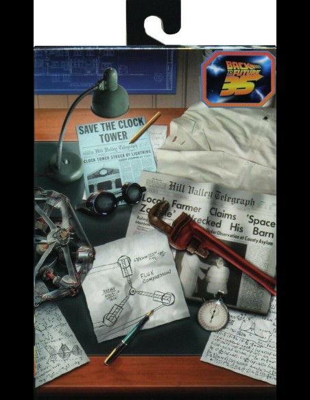 NECA - Back to the Future Doc Brown Ultimate A.Figure