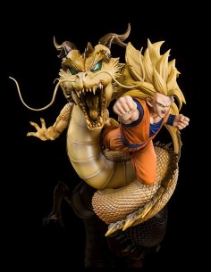 BANDAI - Dragonball Z Supersaiyan 3 Son Goku Dragon Fist Explosion Figuarts Zero