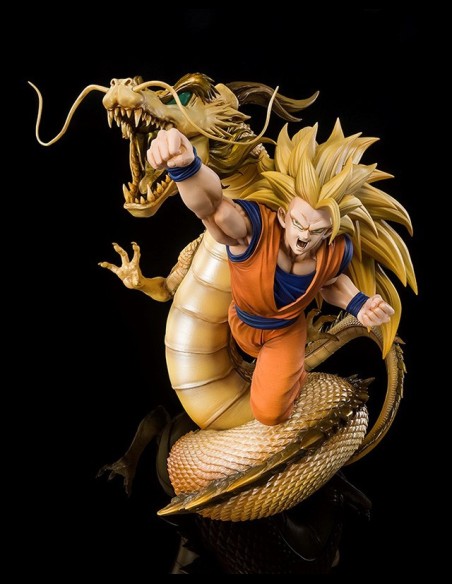 BANDAI - Dragonball Z Supersaiyan 3 Son Goku Dragon Fist Explosion Figuarts Zero
