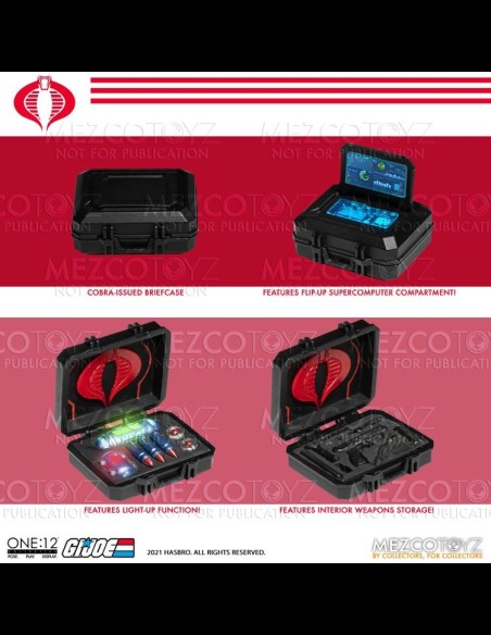 MEZCO - G.I. Joe 1:12 Cobra Destro Clothed A.Figure