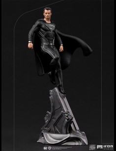 IRON STUDIOS - Justice League Snyder's Cut Superman Black Suit 1/10 statua