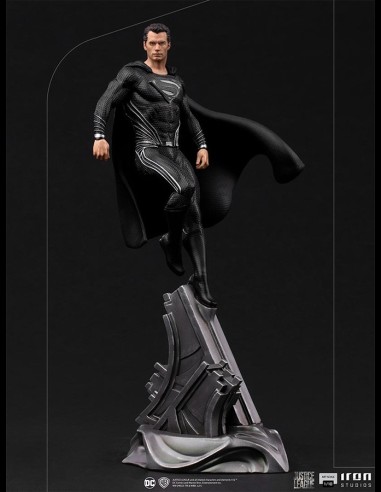 IRON STUDIOS - Justice League Snyder's Cut Superman Black Suit 1/10 statua
