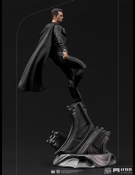 IRON STUDIOS - Justice League Snyder's Cut Superman Black Suit 1/10 statua