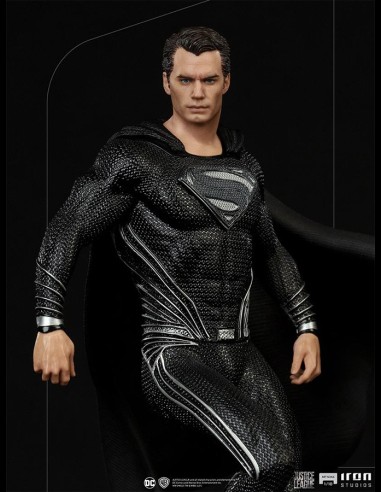 IRON STUDIOS - Justice League Snyder's Cut Superman Black Suit 1/10 statua
