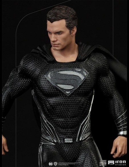IRON STUDIOS - Justice League Snyder's Cut Superman Black Suit 1/10 statua