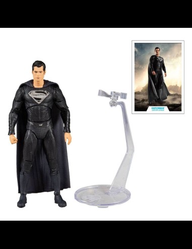 McFARLANE - DC Justice League Movie af Superman black 18 cm