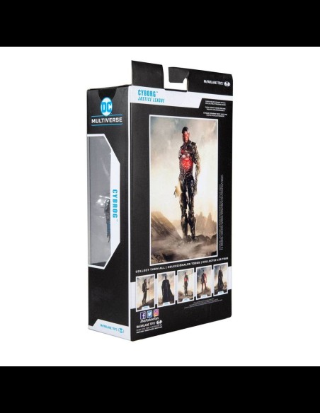 McFARLANE - DC Justice League Movie Action Figure Cyborg 18 cm