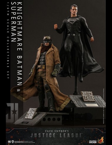 HOT TOYS - DC Comics: Zack Snyder's Justice League - Knightmare Batman and Superman 1:6 Scale Figure Set