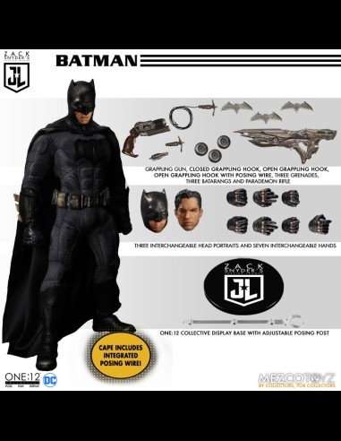 MEZCO - ONE:12 Snyder's Cut Justice League DX Set