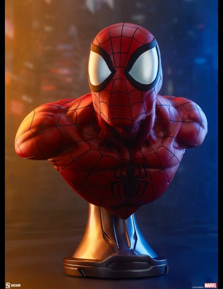 SIDESHOW - Marvel: Spider-Man Life Sized Bust