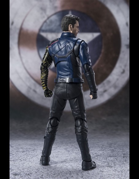 BANDAI - Falcon and Winter Soldier Bucky Barnes SH Figuarts