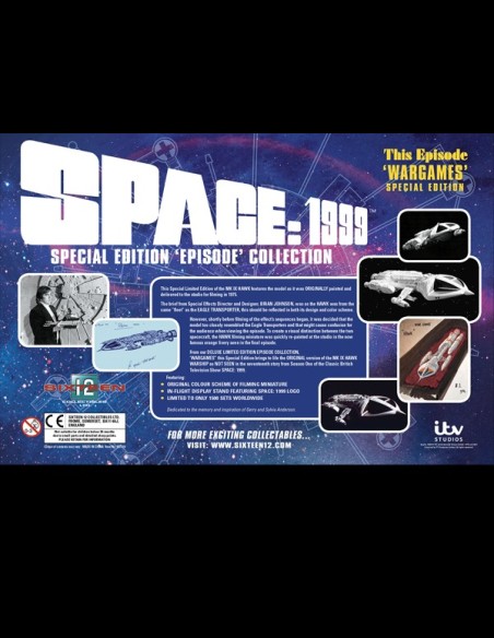 SIXTEEN 12 - Spazio 1999 Wargames White Hawk Special Edition