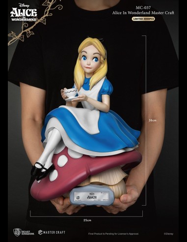 BEAST KINGDOM - Alice nel Paese delle Meraviglie Mastercraft statua (Alice in Wonderland)