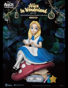 BEAST KINGDOM - Alice nel Paese delle Meraviglie Mastercraft statua (Alice in Wonderland) 2
