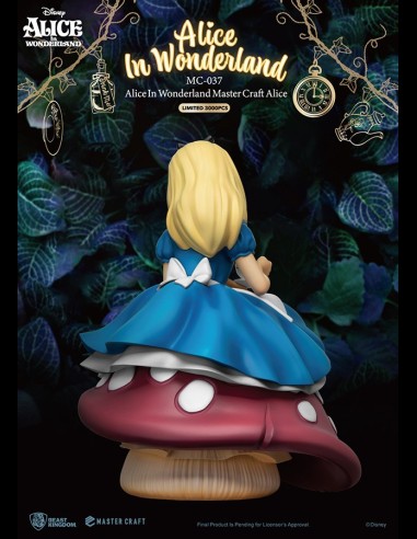 BEAST KINGDOM - Alice nel Paese delle Meraviglie Mastercraft statua (Alice in Wonderland)