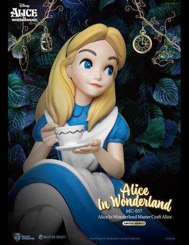 BEAST KINGDOM - Alice nel Paese delle Meraviglie Mastercraft statua (Alice in Wonderland)