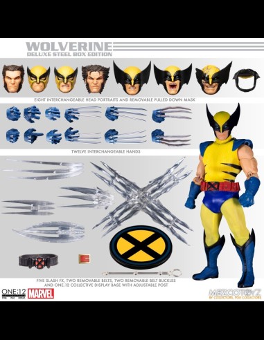 MEZCO - One:12 Wolverine Steel Box Set Deluxe