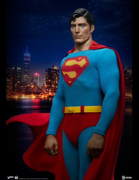SIDESHOW - DC Comics: Superman 1978 Movie C.Reeve Premium 1:4 Scale Statue