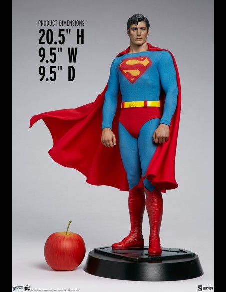 SIDESHOW - DC Comics: Superman 1978 Movie C.Reeve Premium 1:4 Scale Statue
