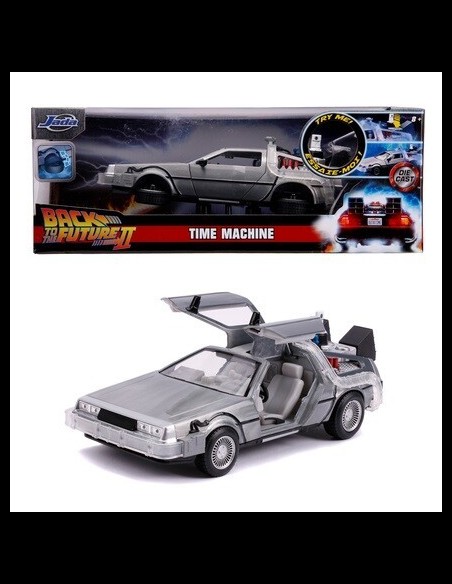 JADA TOYS - Back to the Future 2: Delorean Time Machine with Light