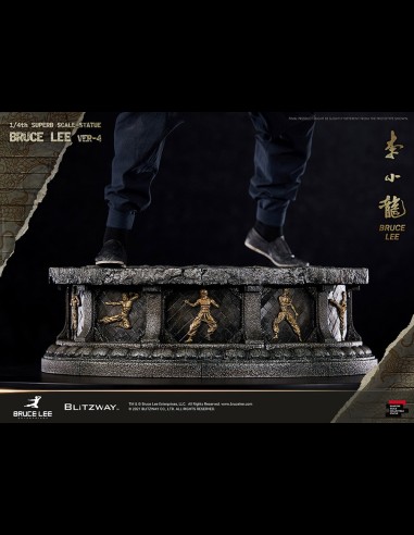 BLITZWAY - Bruce Lee Hybrid Type Superb Statue 1/4 Bruce Lee Tribute Ver. 4 - 57 cm