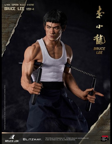 BLITZWAY - Bruce Lee Hybrid Type Superb Statue 1/4 Bruce Lee Tribute Ver. 4 - 57 cm