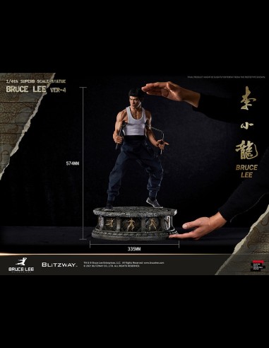 BLITZWAY - Bruce Lee Hybrid Type Superb Statue 1/4 Bruce Lee Tribute Ver. 4 - 57 cm