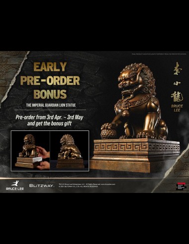 BLITZWAY - Bruce Lee Hybrid Type Superb Statue 1/4 Bruce Lee Tribute Ver. 4 - 57 cm