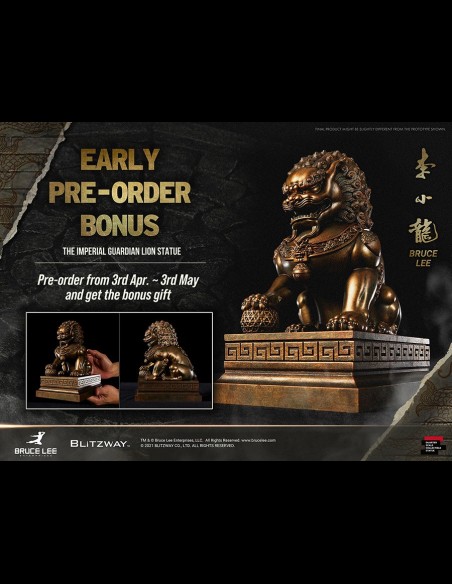 BLITZWAY - Bruce Lee Hybrid Type Superb Statue 1/4 Bruce Lee Tribute Ver. 4 - 57 cm