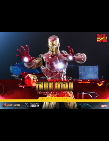 HOT TOYS EXCLUSIVE - Iron Man Suit Armor The Origins Collection 1:6 Scale Figure
