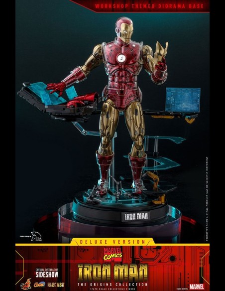 HOT TOYS EXCLUSIVE - Iron Man Suit Armor The Origins Collection 1:6 Scale Figure
